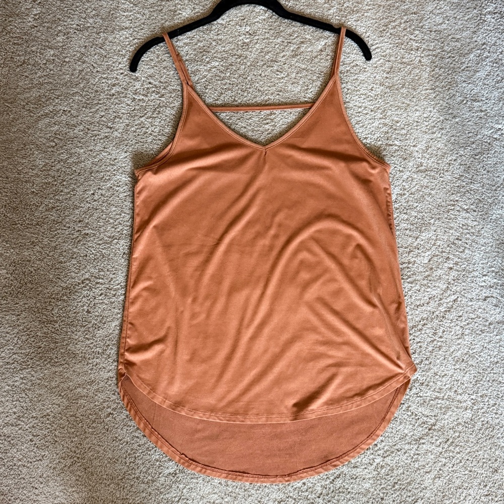 Shyanne Faux Suede Cami Tank Top